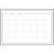 Wallpops White Monthly Dry Erase Calendar Decal